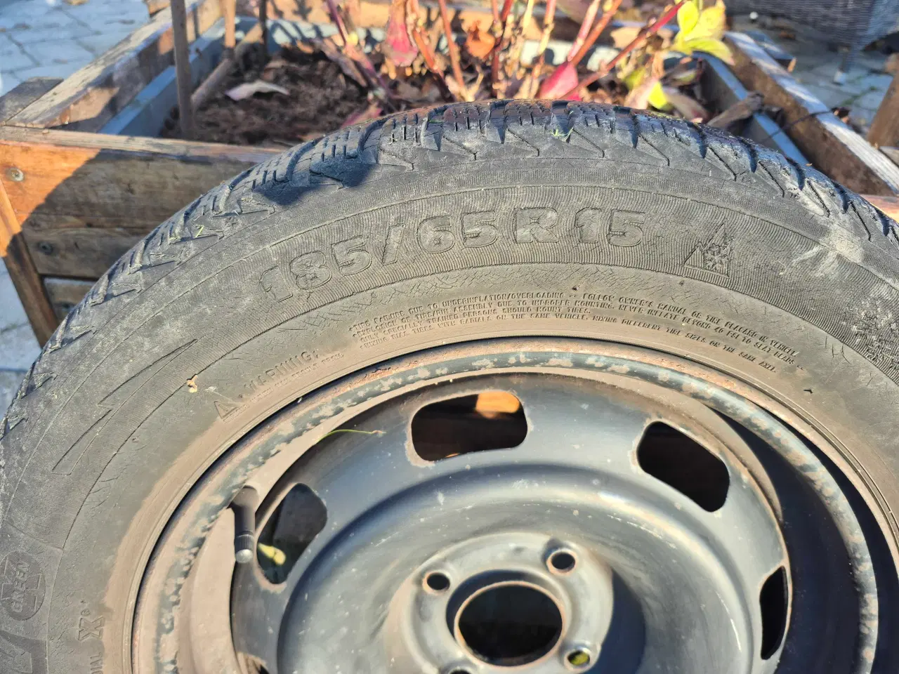 Billede 5 - Vinterdæk på fælge til Peugeot