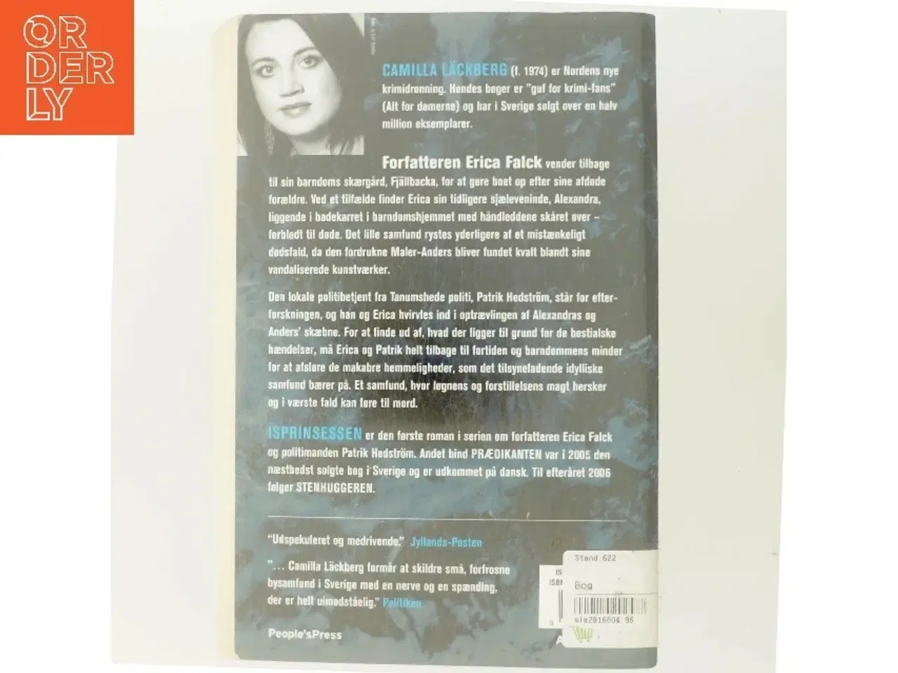 Billede 3 - Isprinsessen af Camilla Läckberg (Bog)