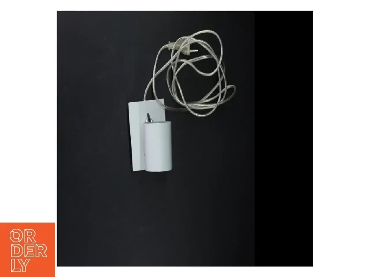 Billede 5 - Spotlampe med ledning fra Mark Sljd (str. 12x11x8 cm)