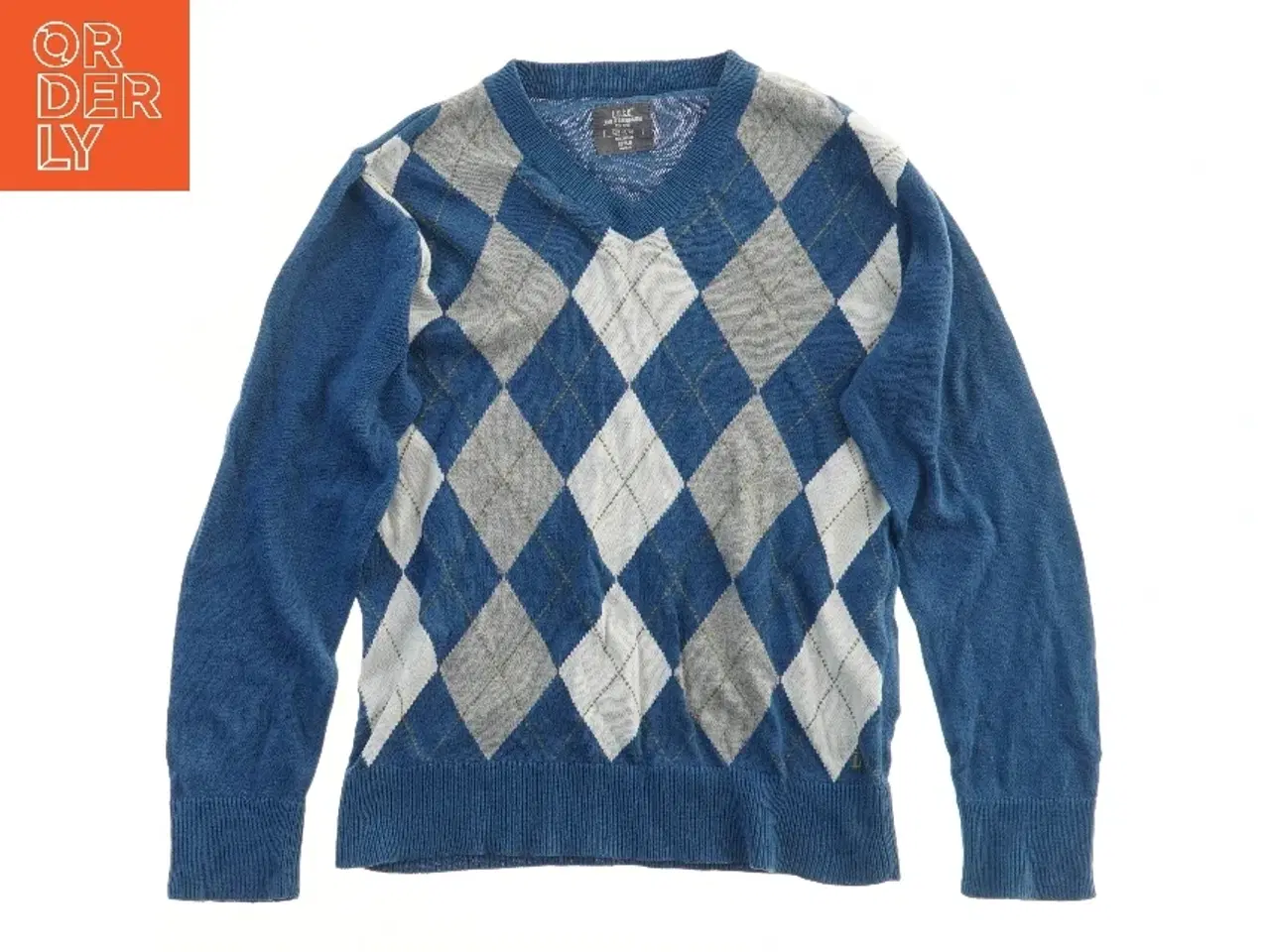 Billede 2 - Sweater med argyle mønster fra Logg (str. 110)