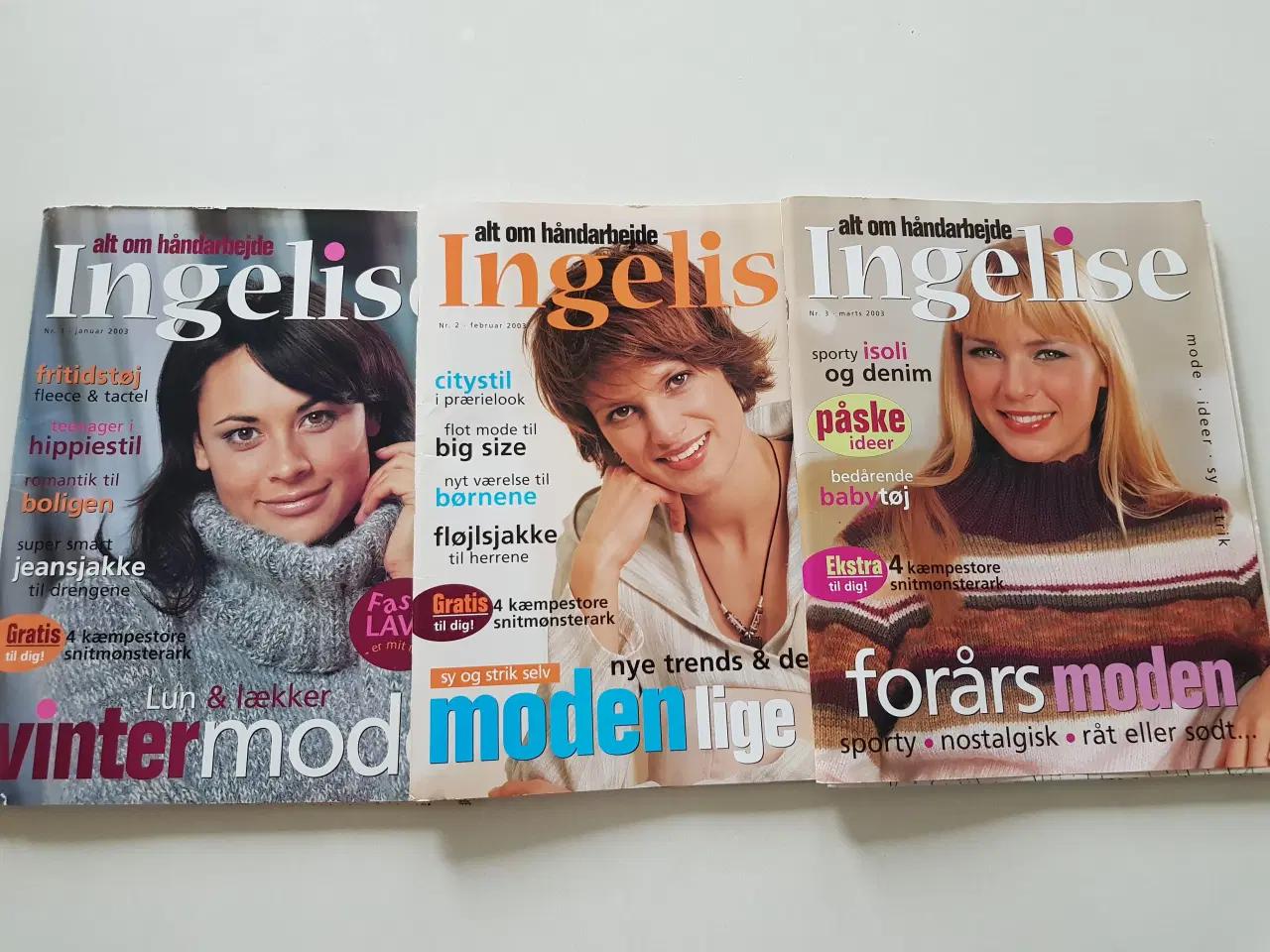 Billede 1 - Håndarbejdsblade -INGELISE – Alt om Håndarbejde. 