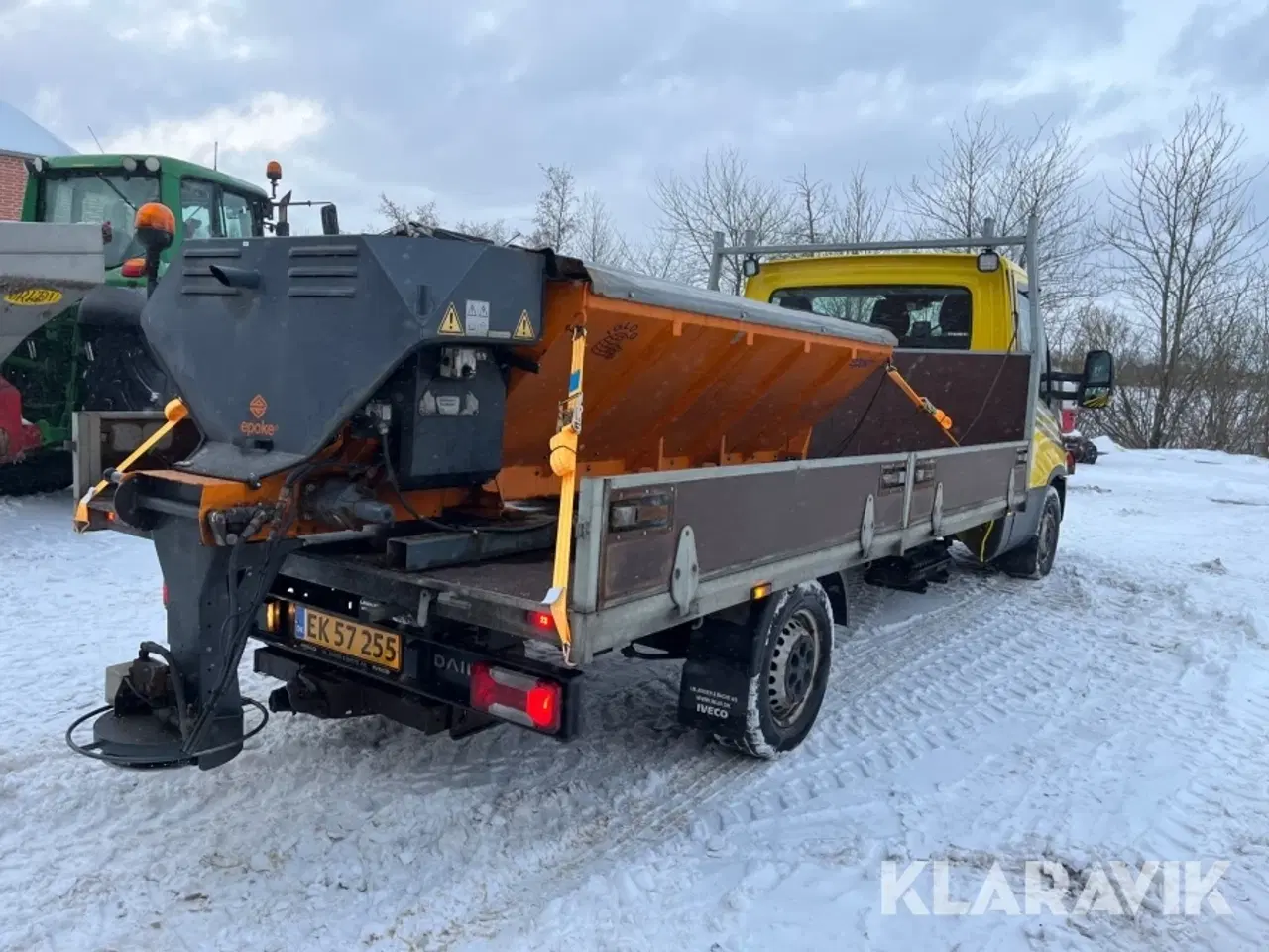 Billede 3 - Varebil med ladspreder Iveco Daily 35S18