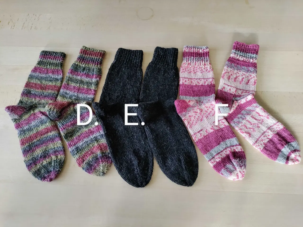 Billede 6 - Uldsokker 38-40