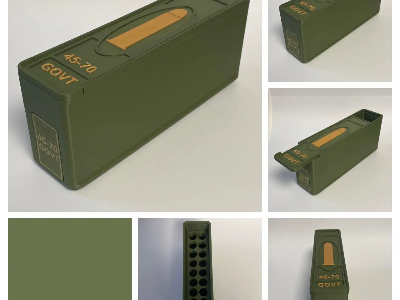 Billede 12 - 3-pack ammo-opbevaringsbokse – flere kalibre