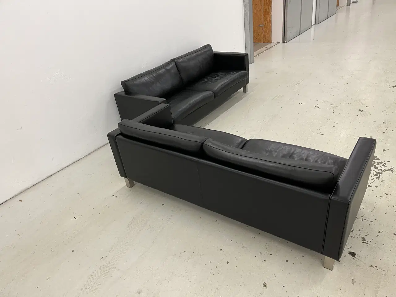 Billede 6 - Mogens Hansen MH321 3+2,5 Pers sofaer sort premium