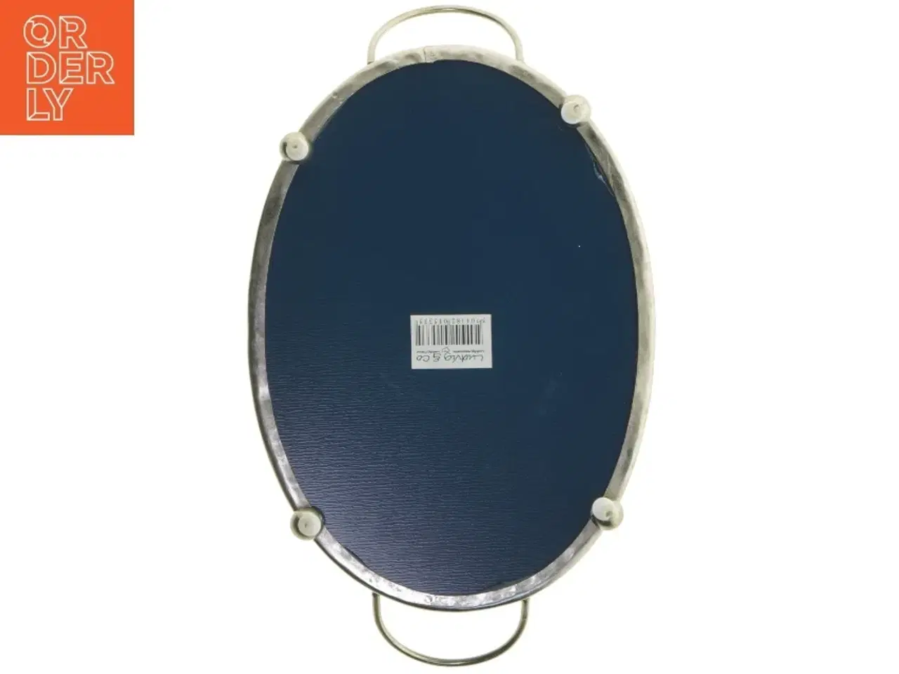 Billede 5 - Dekorative bakke med spejlbund fra Ludvig & Co (str. 27 cm)