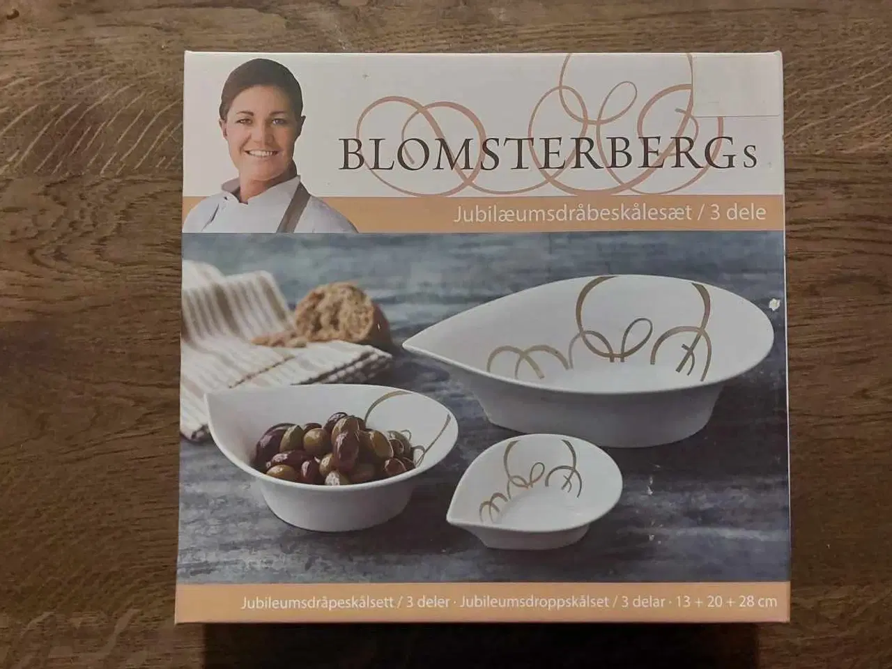 Billede 1 - Mette Blomsterberg-Jubilæumsdråbeskålesæt