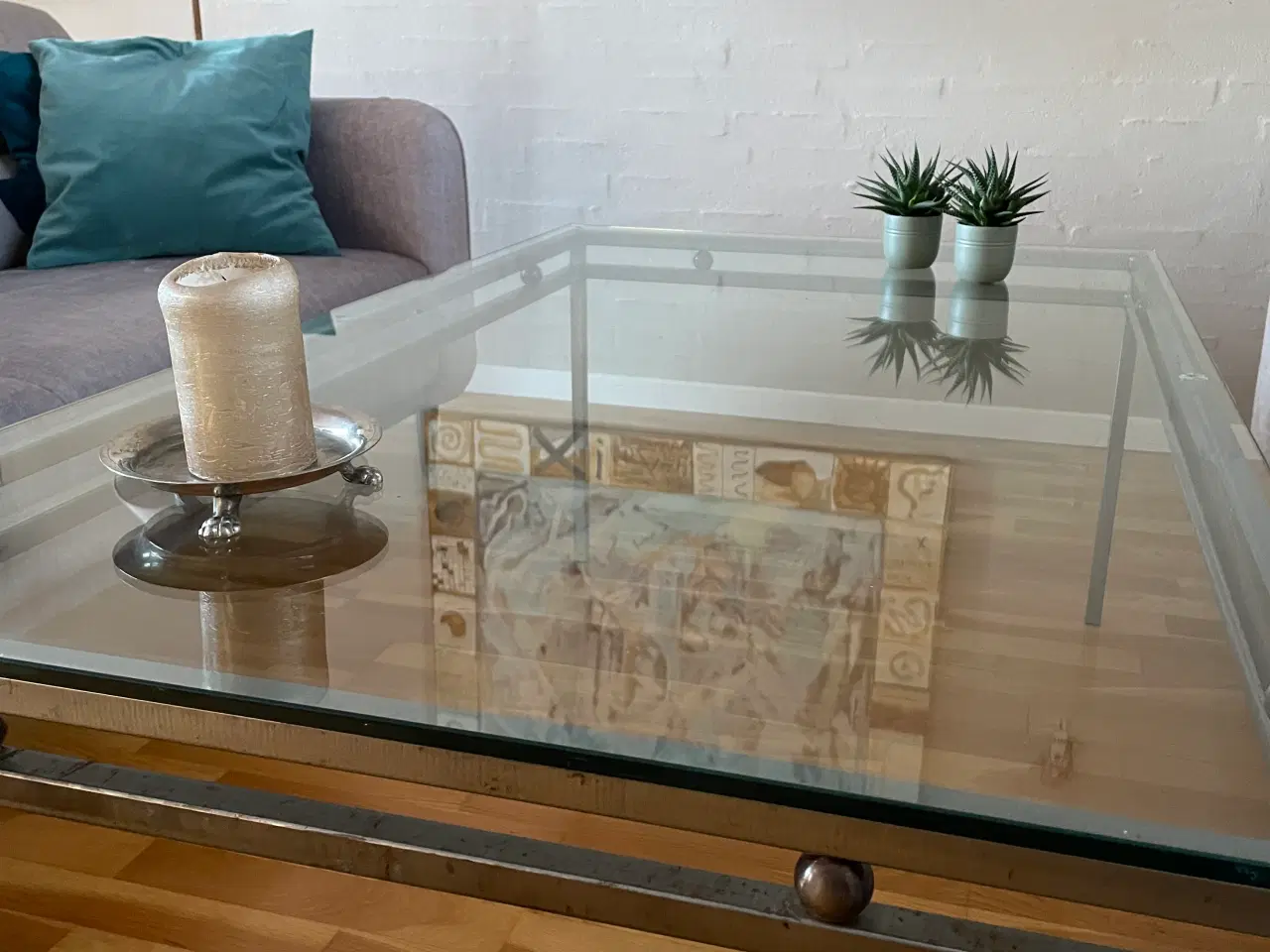 Billede 3 - GRATIS SOFABORD MED GLASPLADE