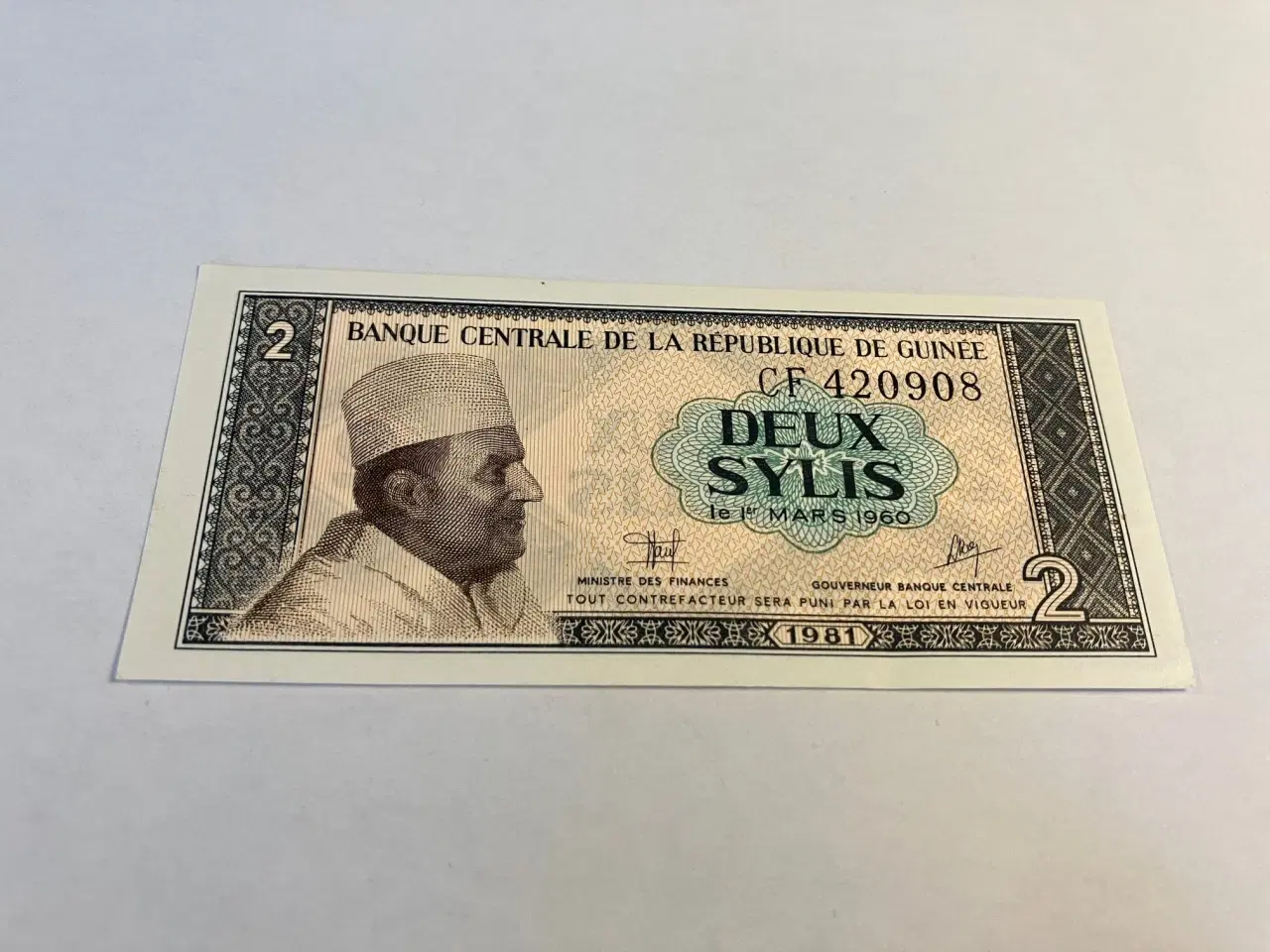 Billede 1 - 2 Sylis 1960 Guinea