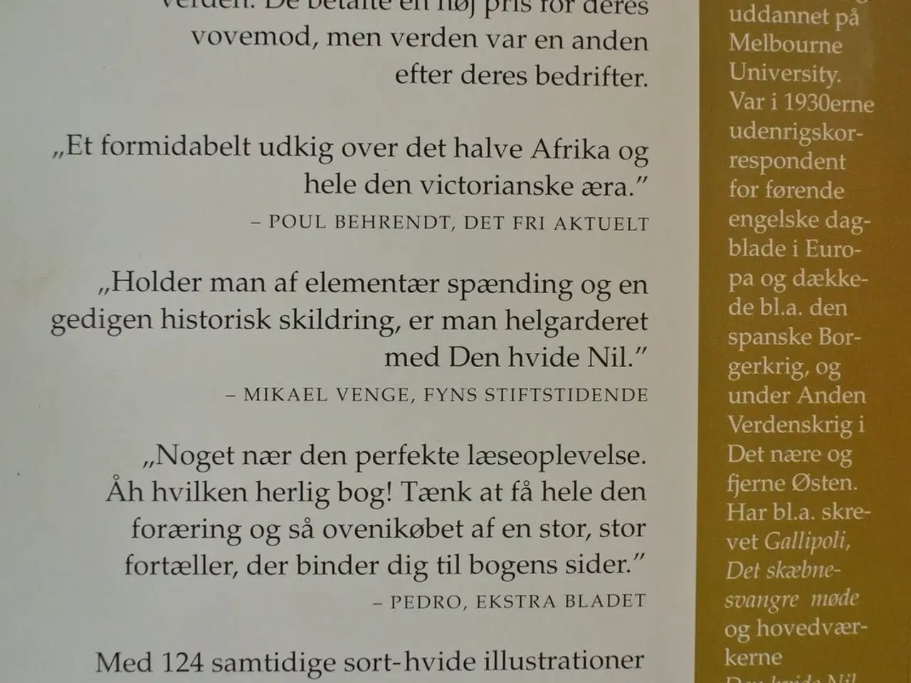 Billede 4 - den hvide nil, af alan moorehead, emne: historie o