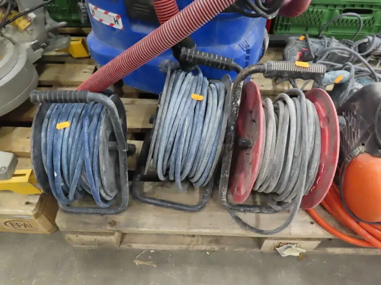 Billede 1 - 3 stk. Kabeltromler