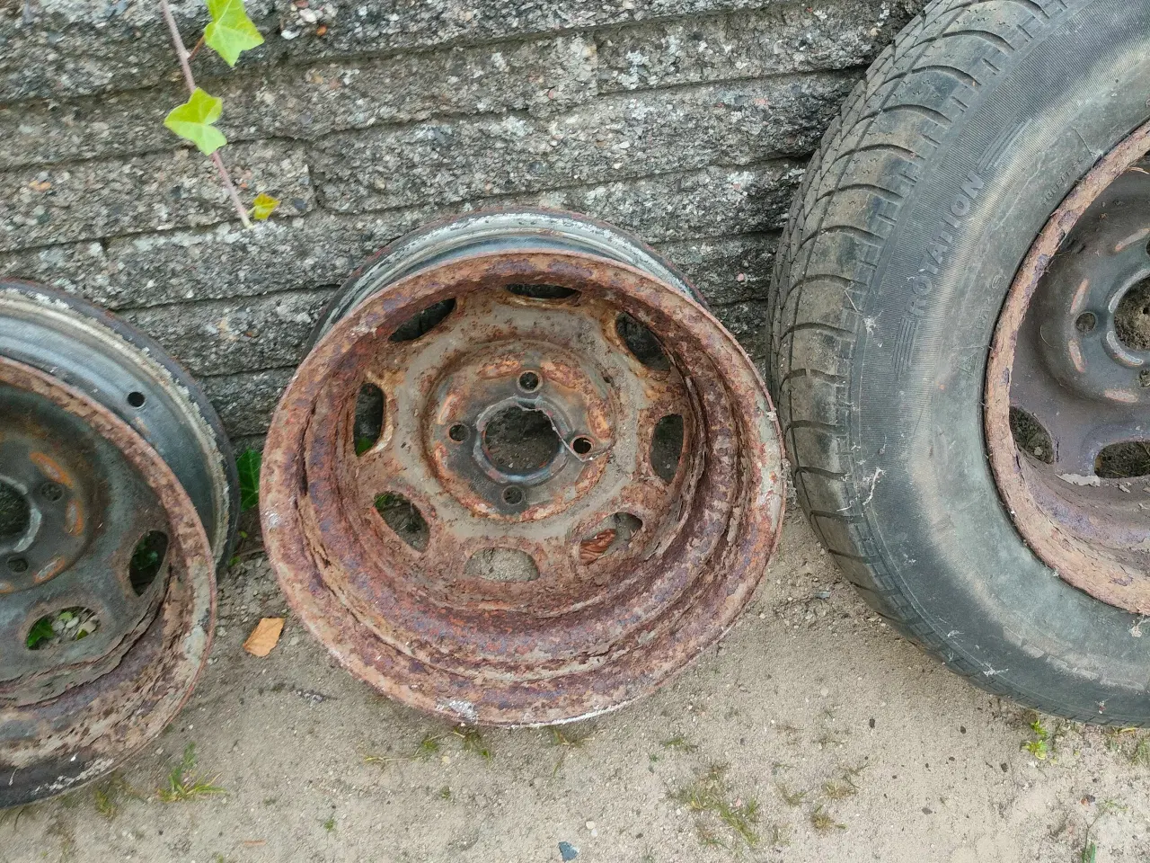 Billede 9 - Original VW Golf 1 / Scirocco 1 Stålfælge sæt 13"