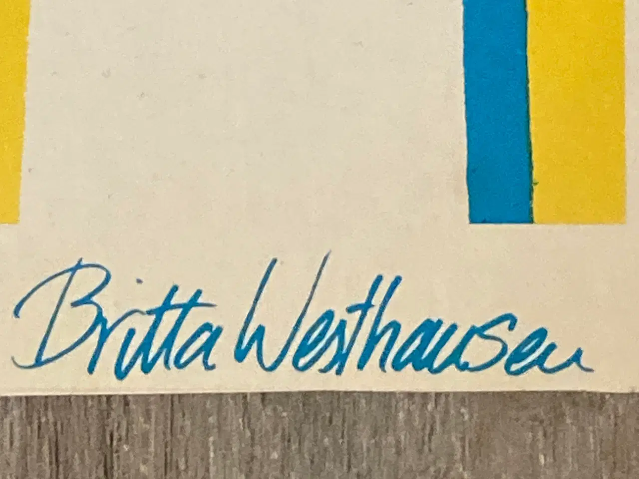 Billede 4 - Plakater/tryk af Britta Westhausen 