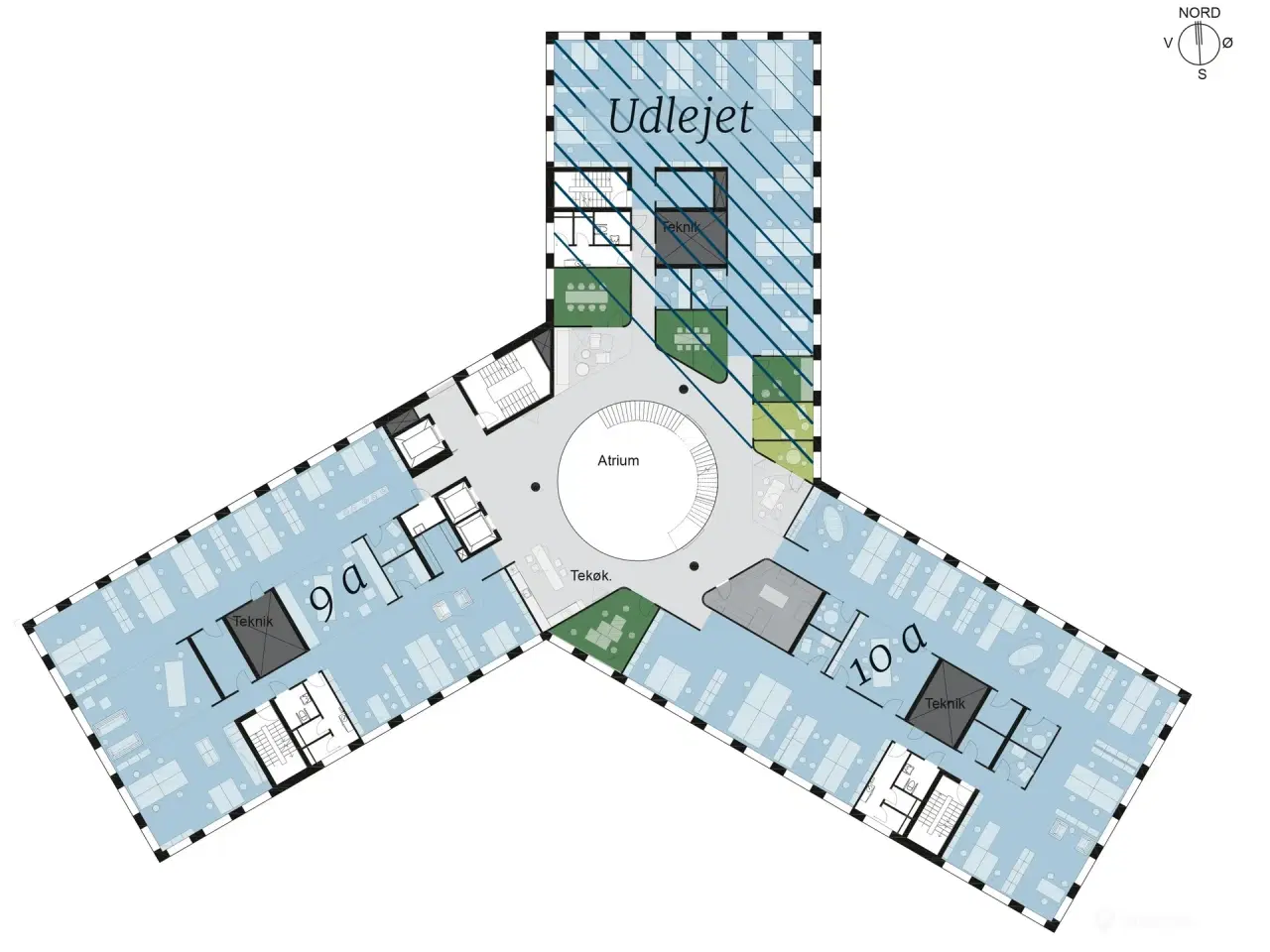 Billede 20 - Gladsaxe Company House - DGNB-certificeret kontorhus med serviceret reception. fælles kantine og mødecenter