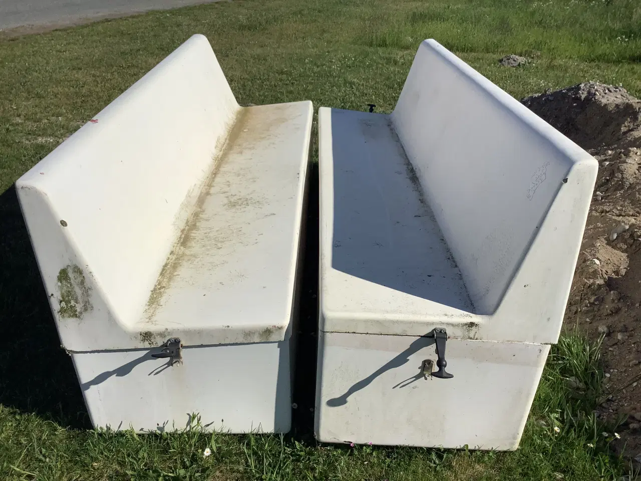 Billede 1 - 2 stk. Skibsbriks i glasfiber 