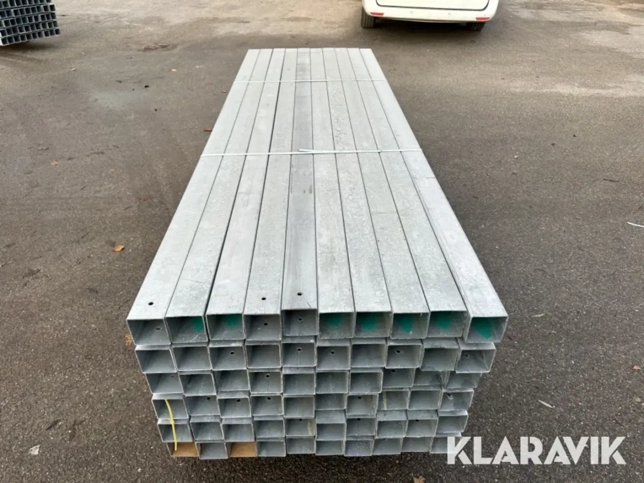 Billede 8 - Stål stolper 60 styk 80x80x2x2500mm