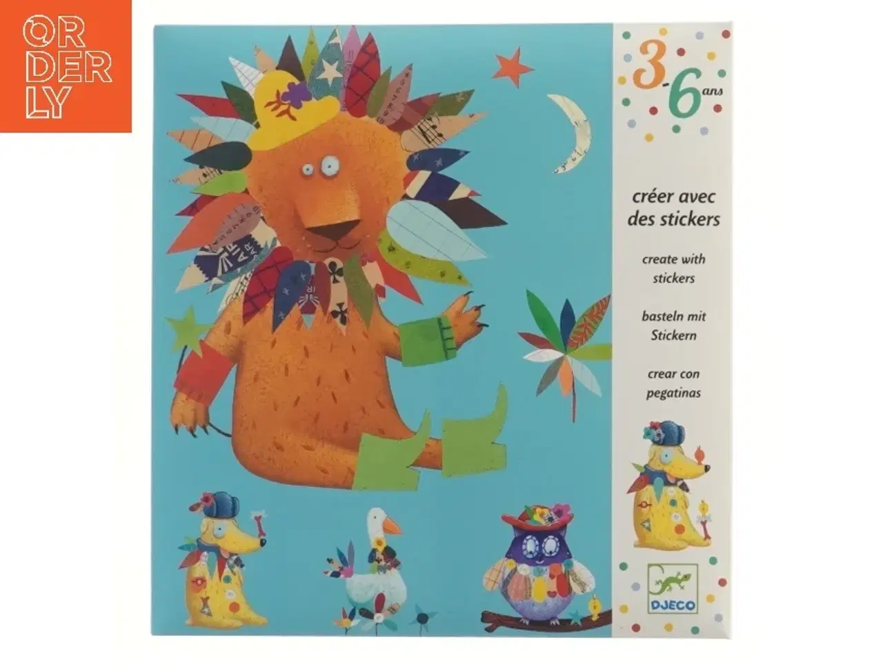 Billede 1 - Klistermærkesæt fra Djeco