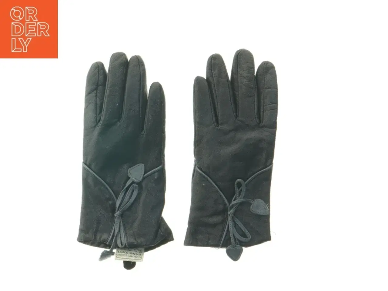Billede 1 - Damehandsker i læder (str. 22 cm)
