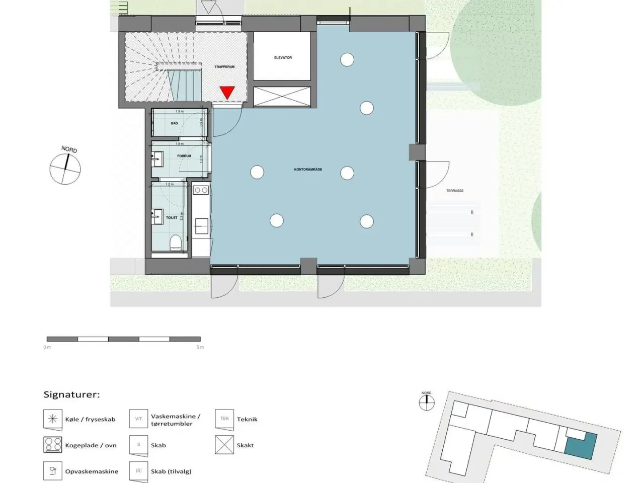 Billede 19 - Nyopført kontor til leje på Lindevangs Allé 3A. Frederiksberg