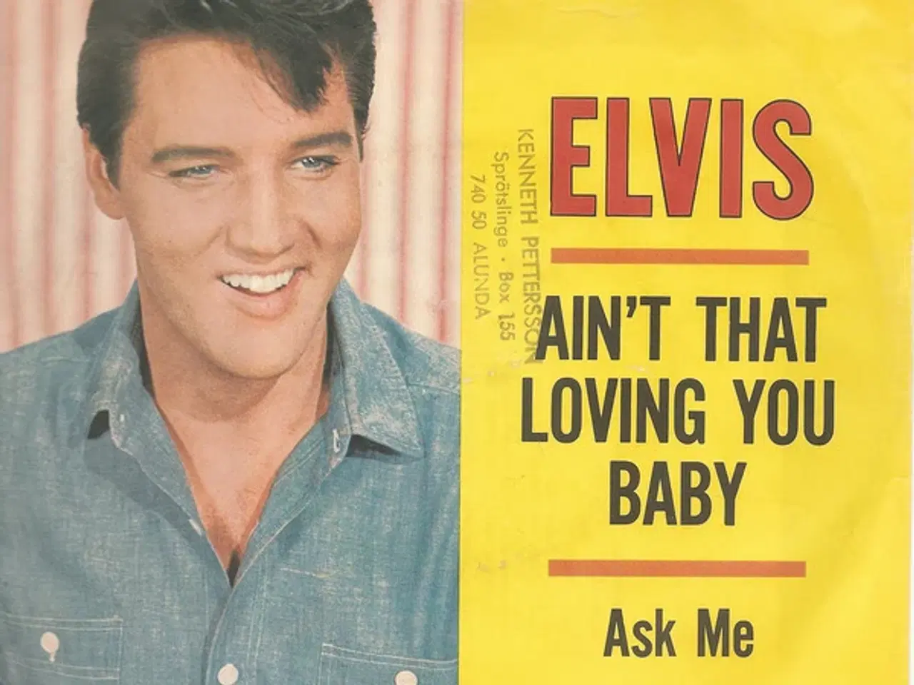 Billede 1 - elvis presley, single