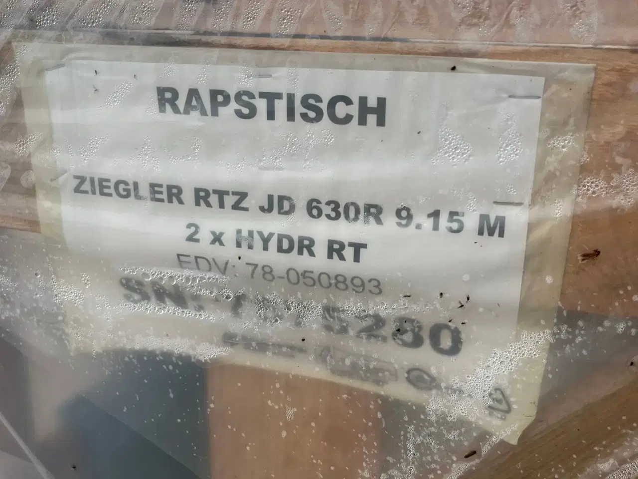 Billede 10 - Ziegler Raps fortssats, Raps bord ,rapeseed harvesting equipment, Rapstrennern 9150mm bord til John Deere 630R skærebord