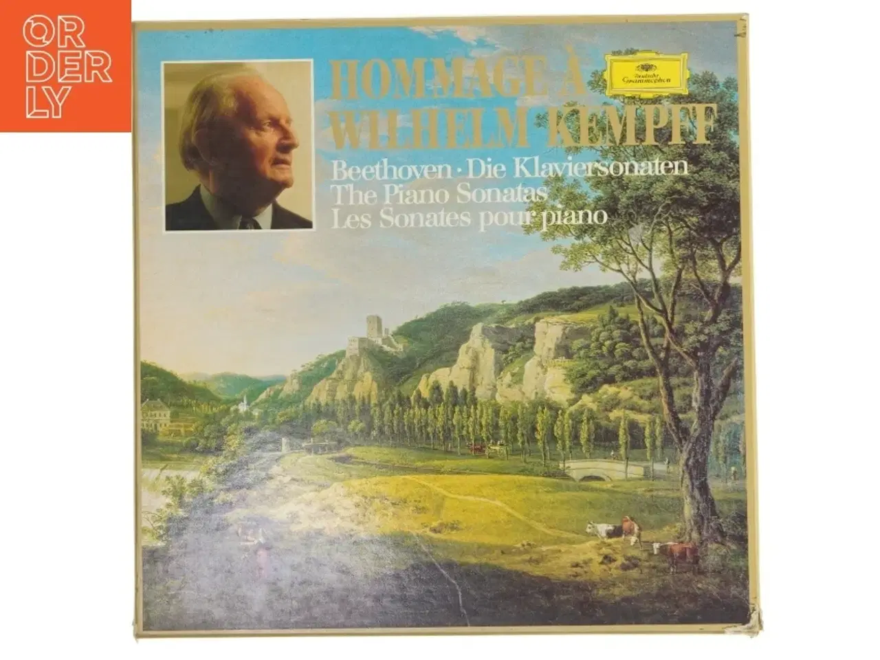 Billede 1 - Hommage &#224; Wilhelm Kempff LP-box med Beethovens Klaversonater