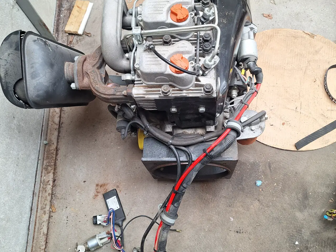 Billede 5 - Diesel motor 22hk