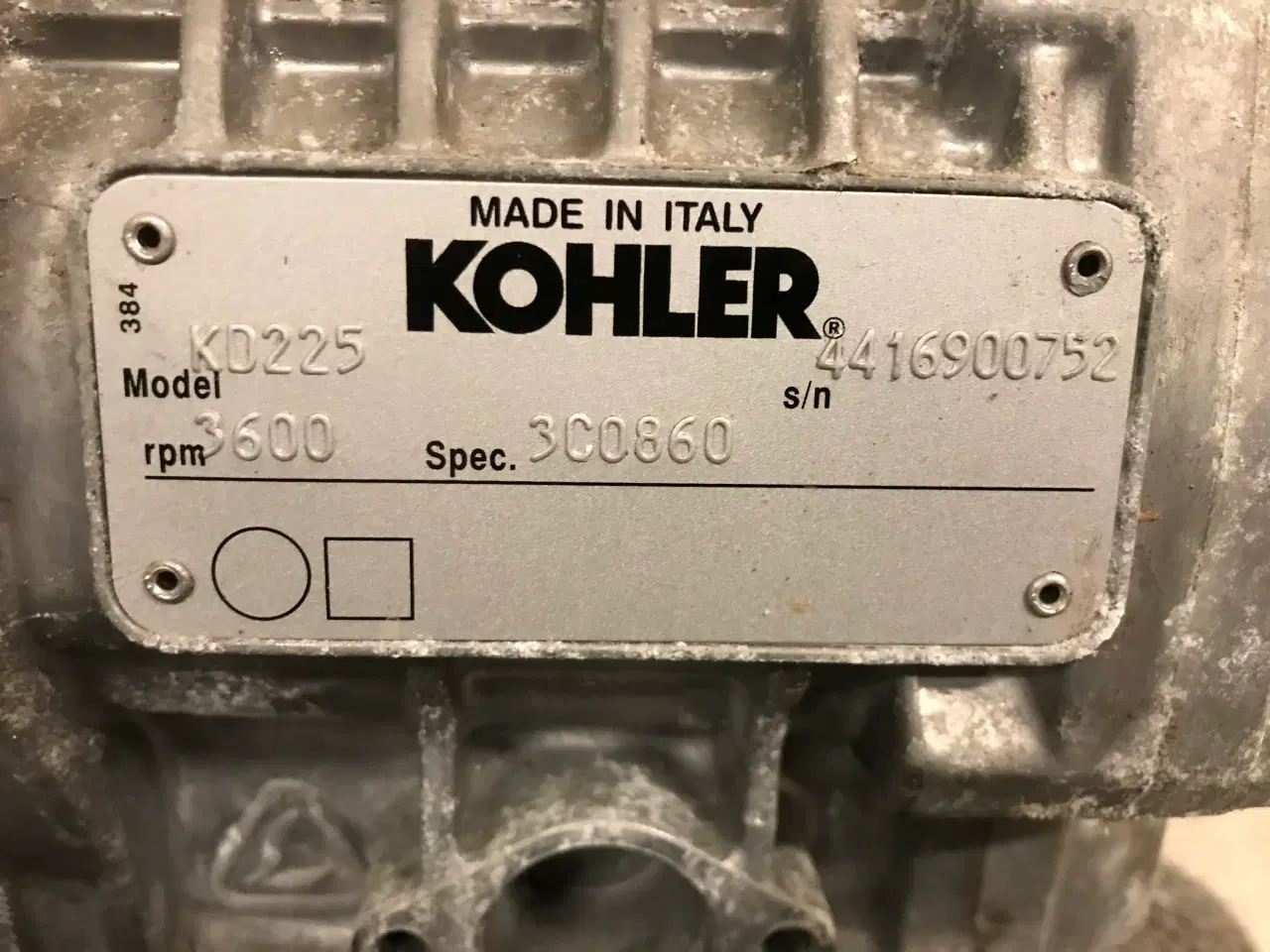 Billede 7 - Ny Kohler KD225 Diesel motor