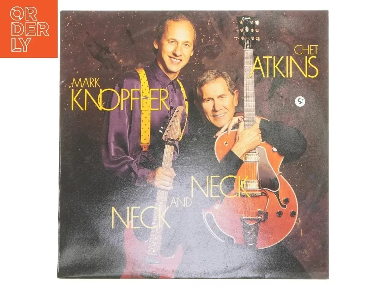 Billede 1 - Mark Knopfler og Chet Atkins - Neck and Neck LP fra CBS