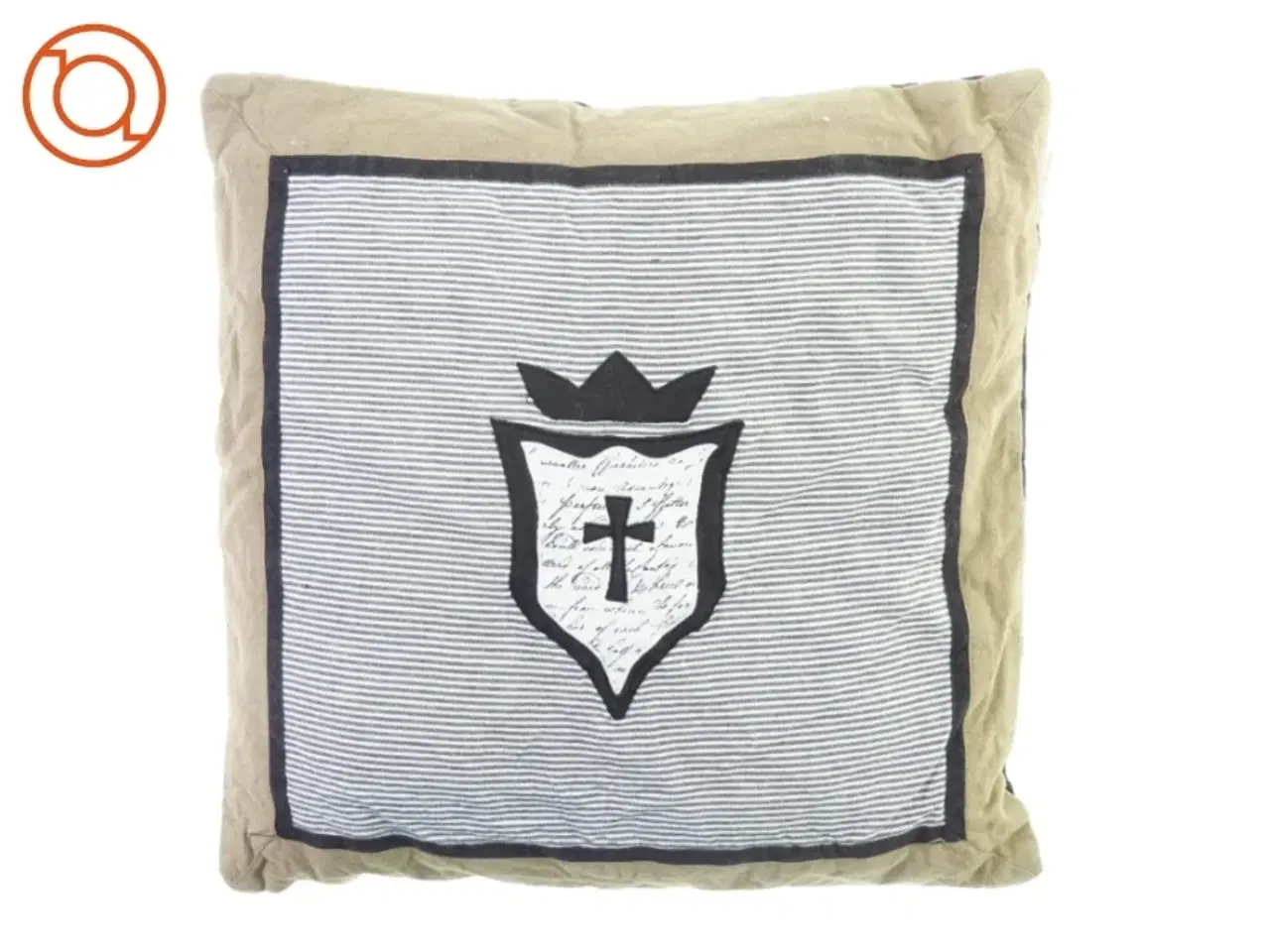 Billede 3 - Ridder Sengetæppe og 2 puder (str. 45x45 cm og 190 x 140 cm)