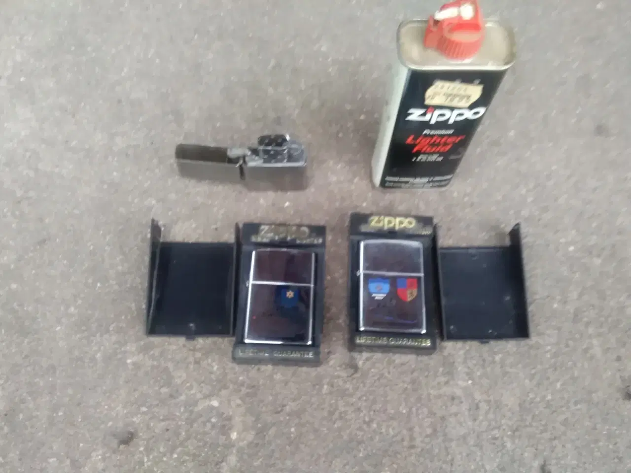 Billede 1 - Zippo lot Byt m Ronson & Pibelighter Velh Brugskla