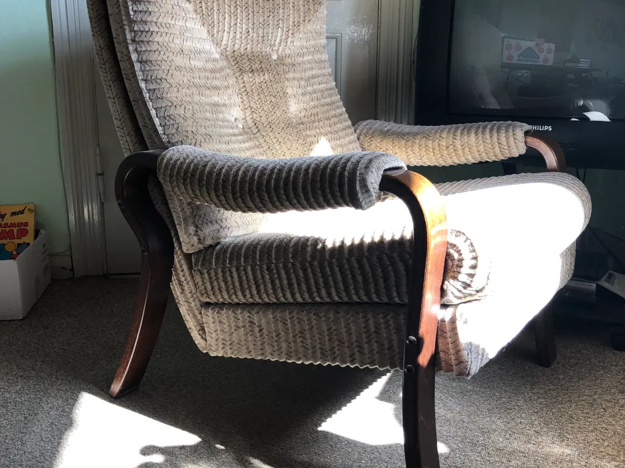Billede 2 - Læne stol dansk produceret. 