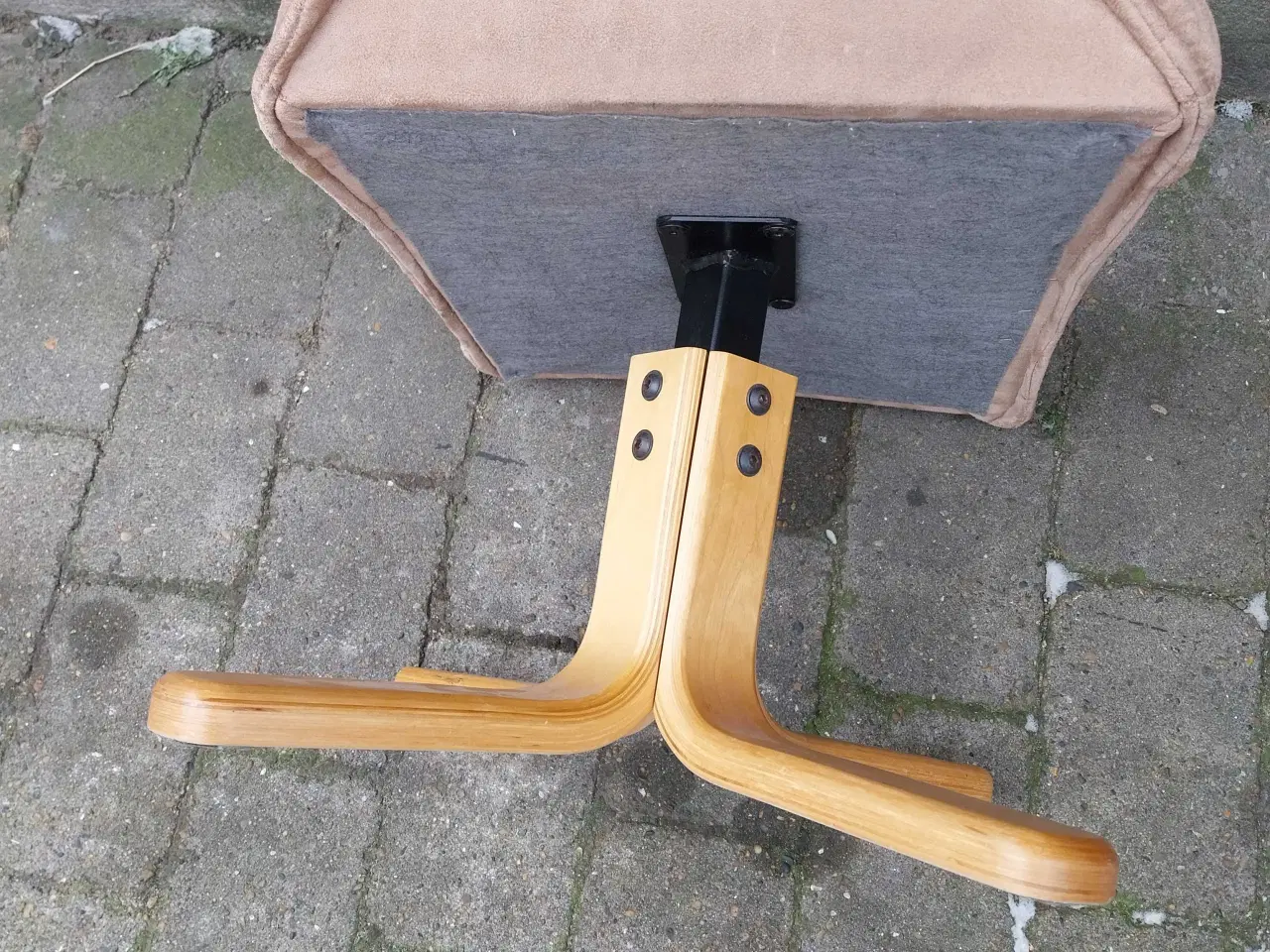 Billede 6 - Fodskammel.  Skammel. Puf. 