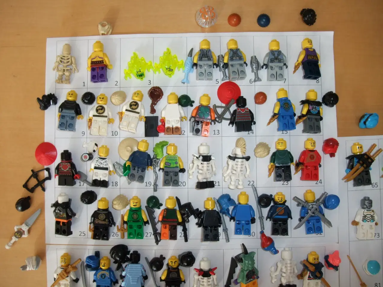 Billede 8 - Lego Ninjago Figurer 