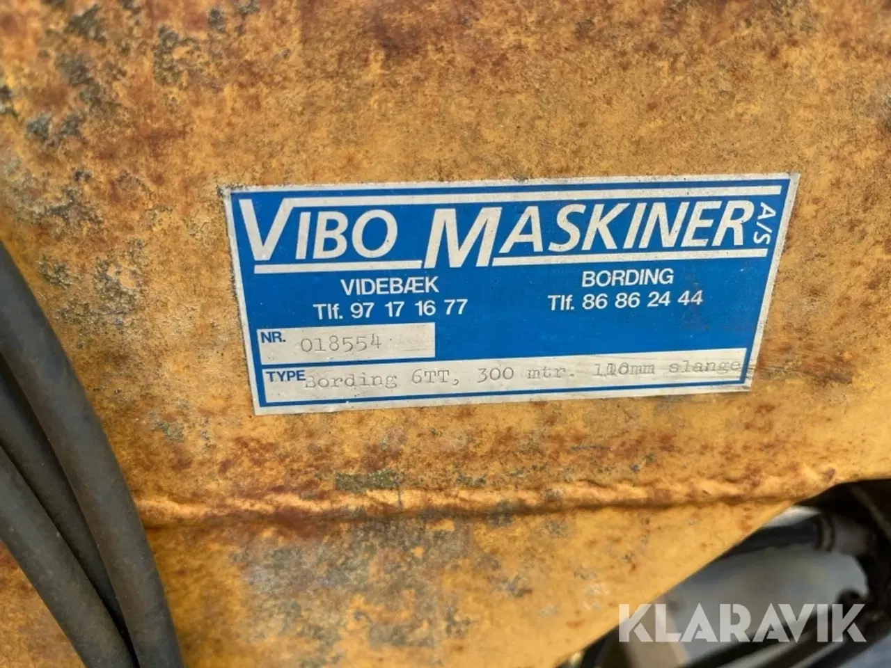 Billede 6 - Vandingsmaskine Bording 6TT