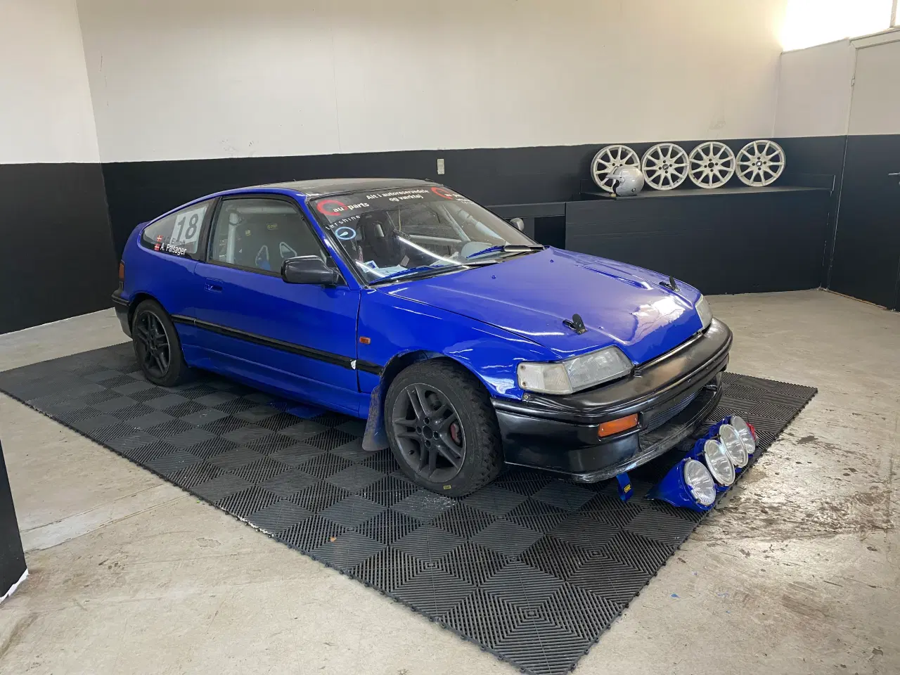 Billede 2 - Honda Crx rallybil