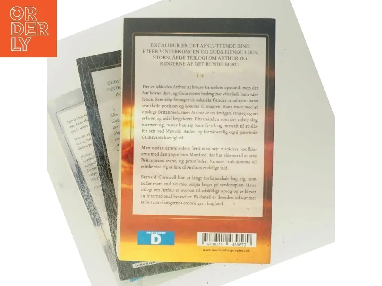 Billede 3 - Sagaen om Kong Arthur - Vinterkongen, Guds fjende og Excalibur af Bernard Cornwell (Bind 1-3)