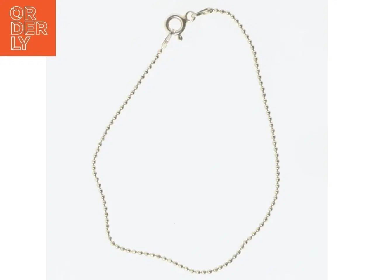 Billede 1 - Simpel sølvkæde (str. 17 cm)