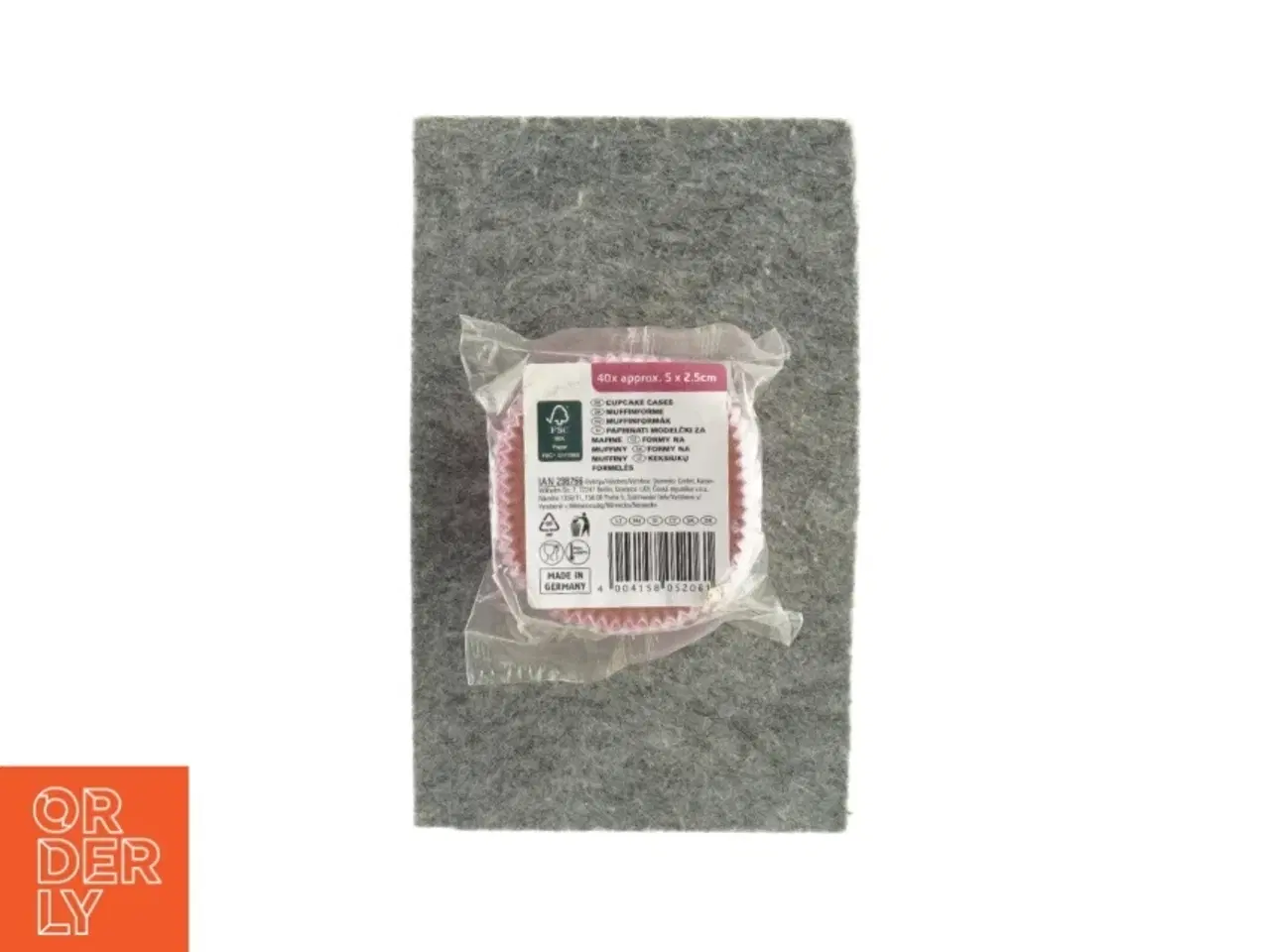 Billede 1 - Muffinsform 40 styk (str. 5 x 2,5 cm)