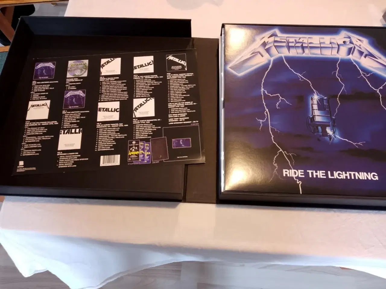 Billede 1 - Metallica - Ride the Lightning deluxe edition