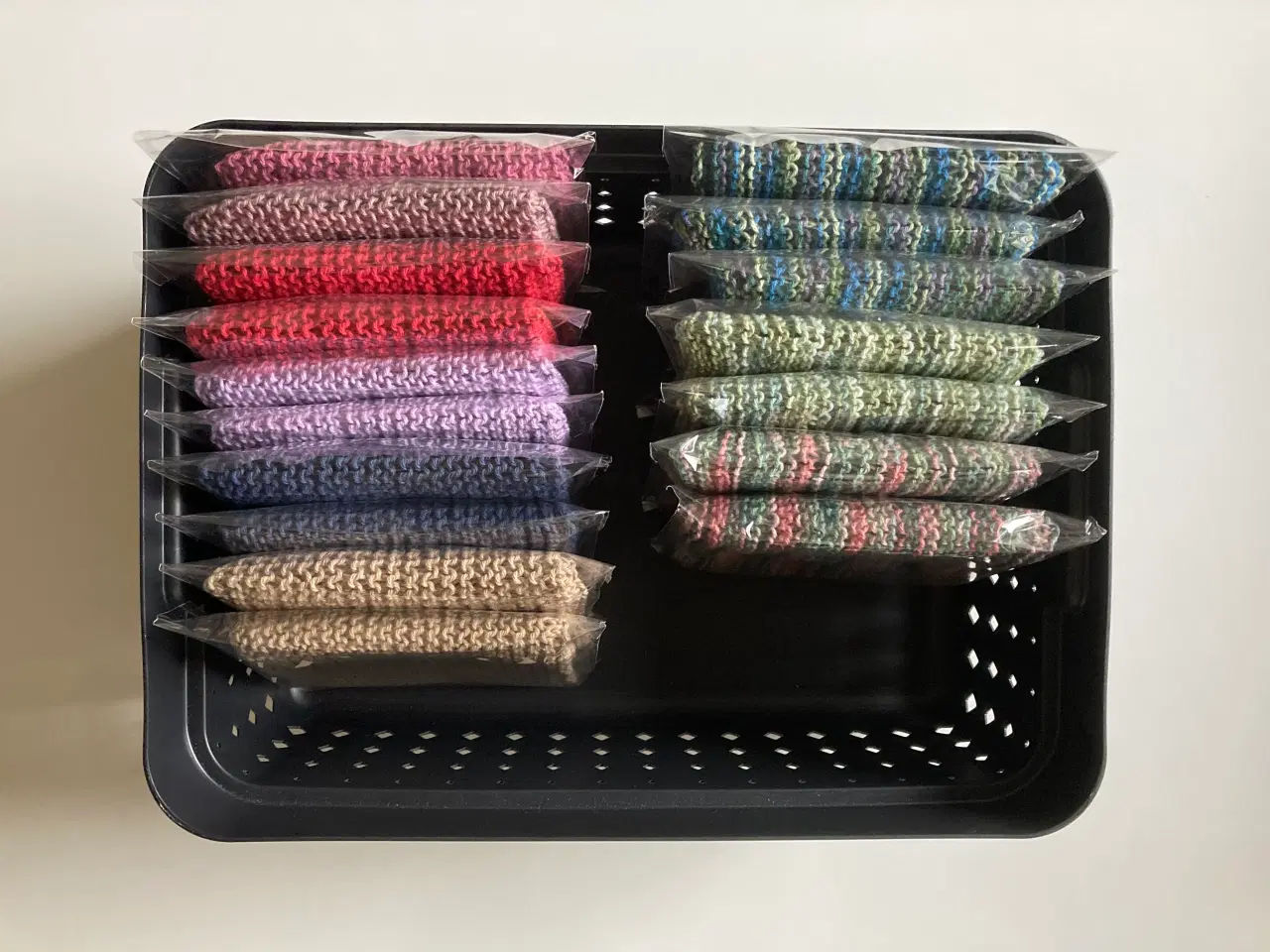 Billede 1 - Strikkede karklude, 100% bomuld