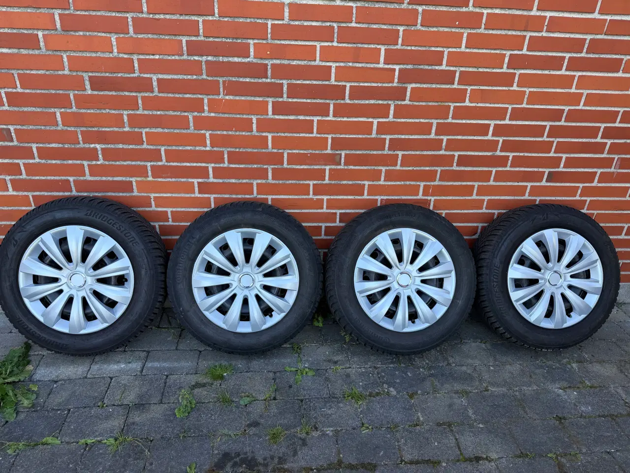 Billede 1 - 15 komplet sæt Renault Stålfælge med vinterdæk