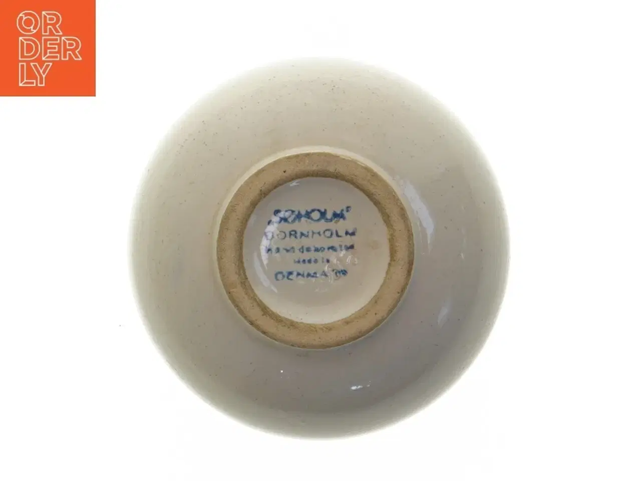 Billede 3 - Keramisk skål med sejlskibsmotiv fra Søholm Bornholm (str. 13,5 cm)