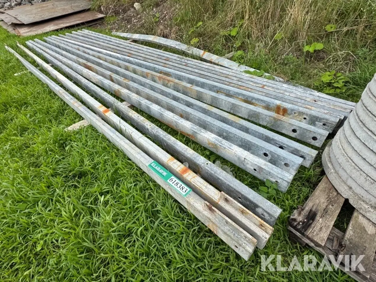 Billede 2 - Vanger - Galvaniseret stål 13 styk
