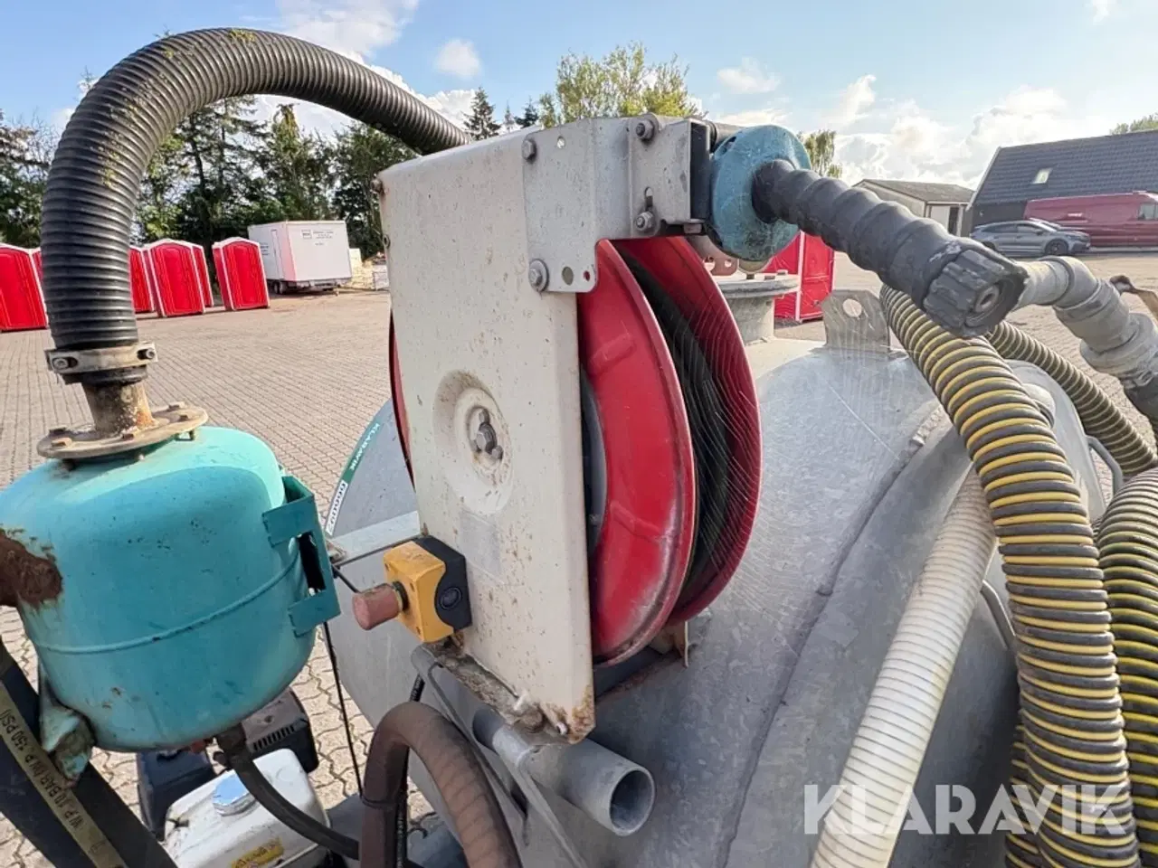 Billede 9 - Mobil slamsuger Global 1400 liters