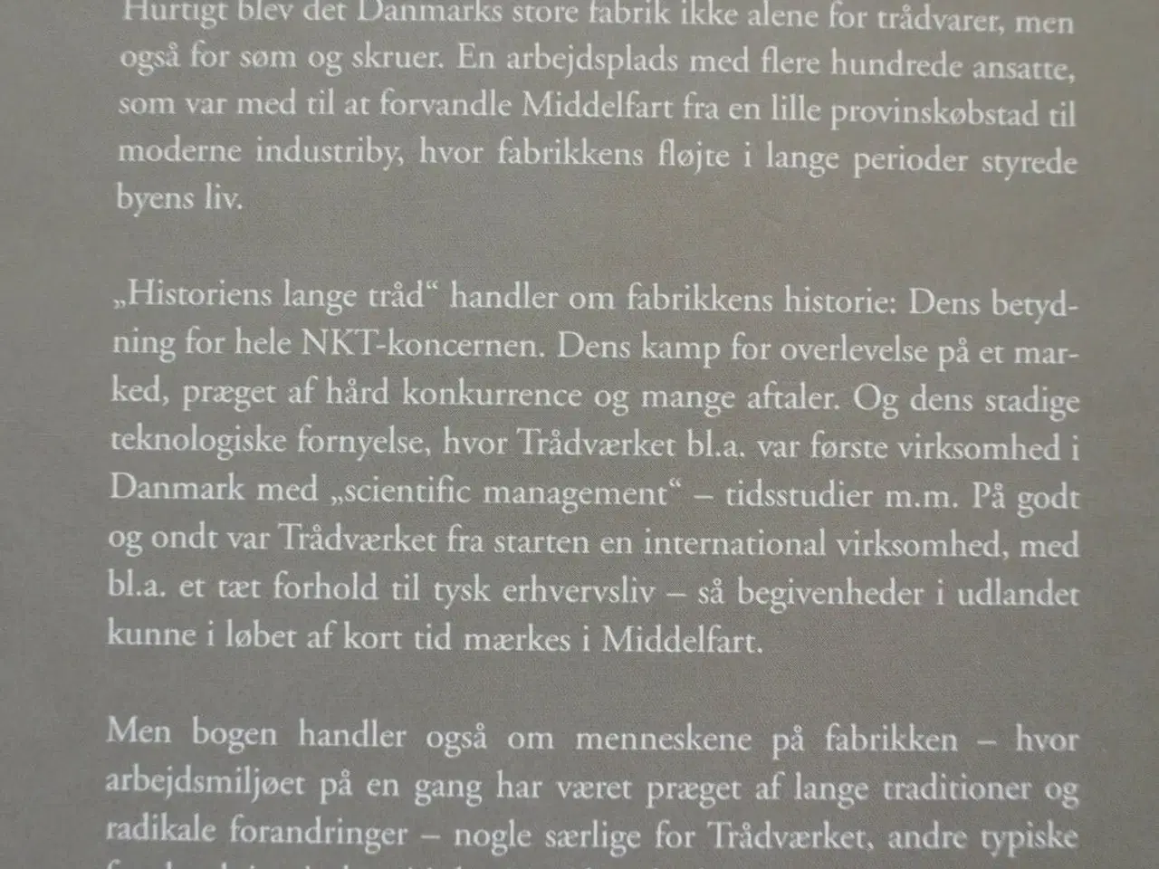 Billede 3 - historiens lange tråd - nkt trådværket 1899-1999, 