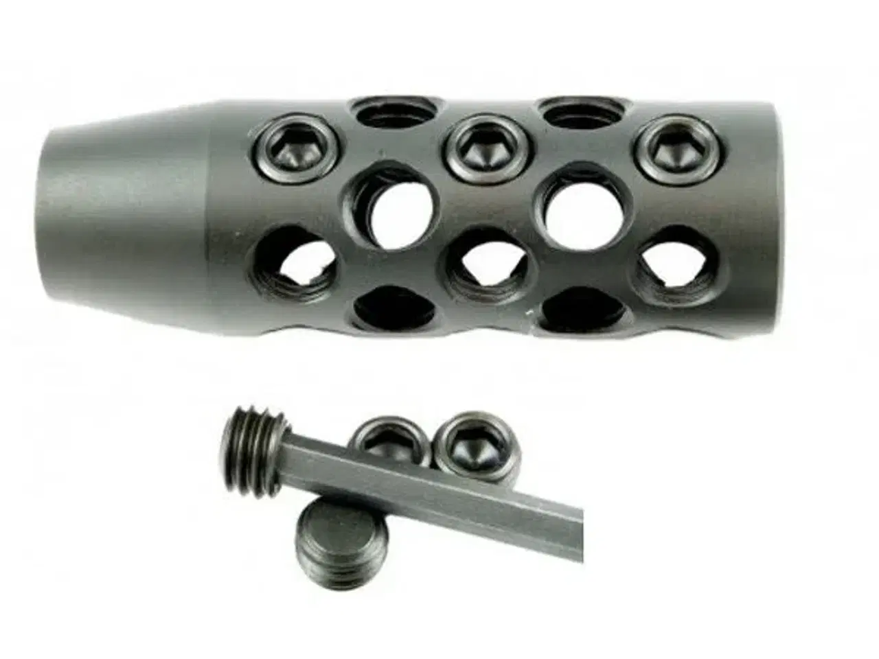 Billede 1 - Købes  mundingsbremse 15/1 til 9,3