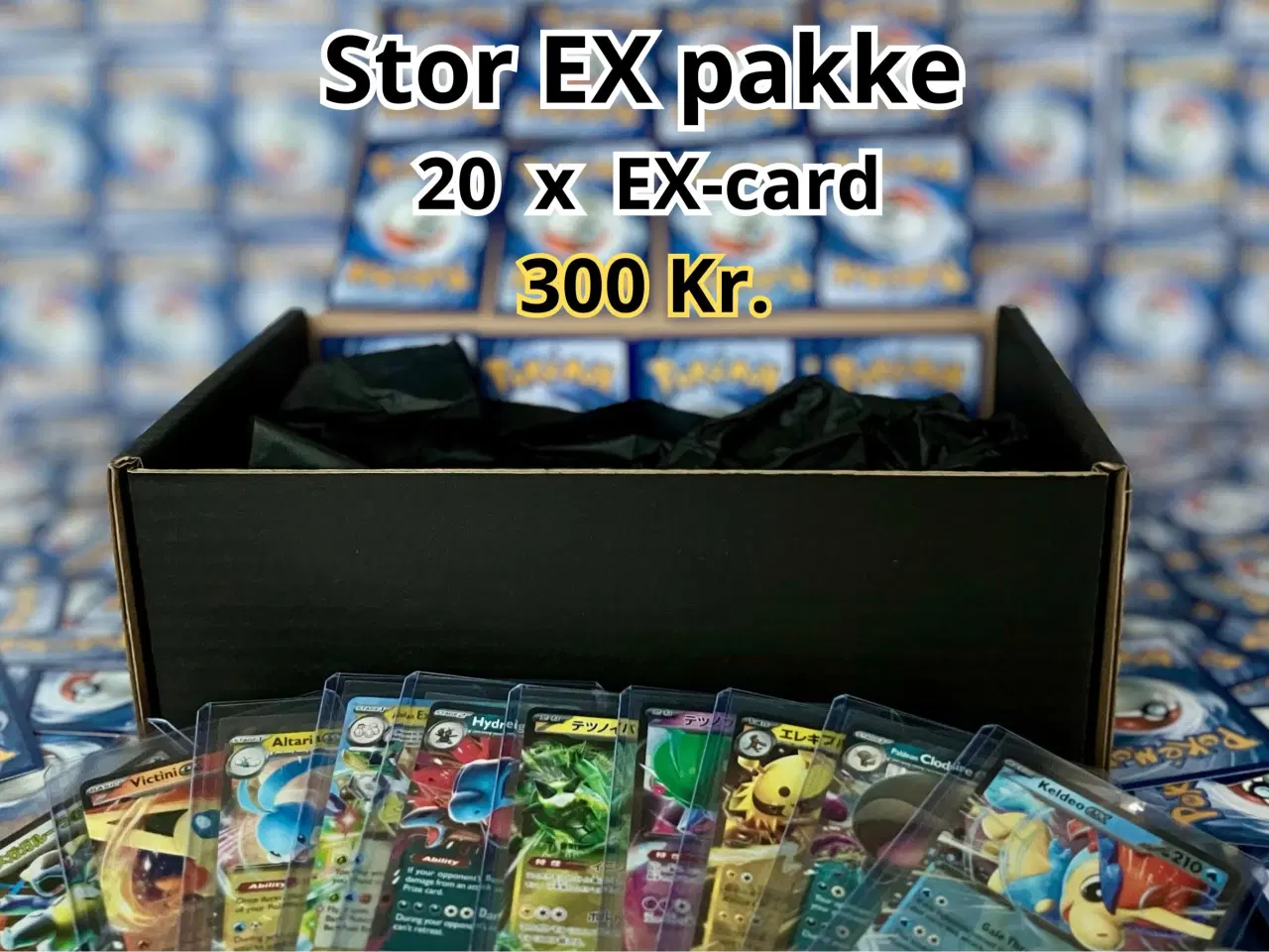 Billede 1 - 🔥 Pokémon Gaveæsker med Sjældne Kort 🔥