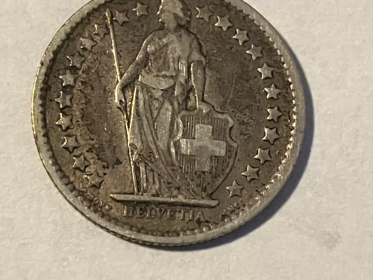 Billede 2 - 1/2 Franc 1875 B Switzerland