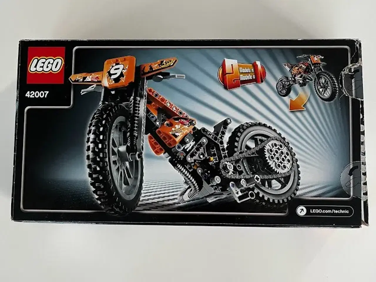 Billede 2 - LEGO Technic 42007 - Motorcrosscykel